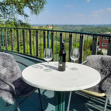 Glanz Und Gloria Weingartenapartment An Der Kellerstrasse, Viele Buschenschaenke, Sehr Ruhige Lage, Herrliche Aussicht! Lejlighed Leutschach
