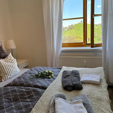 Daire Glanz Und Gloria Weingartenapartment An Der Kellerstrasse, Viele Buschenschaenke, Sehr Ruhige Lage, Herrliche Aussicht! Leutschach