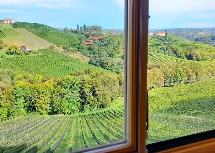 Glanz Und Gloria Weingartenapartment An Der Kellerstrasse, Viele Buschenschaenke, Sehr Ruhige Lage, Herrliche Aussicht! *