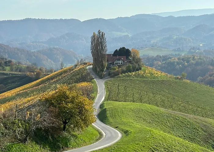 公寓 Glanz Und Gloria Weingartenapartment An Der Kellerstrasse, Viele Buschenschaenke, Sehr Ruhige Lage, Herrliche Aussicht!